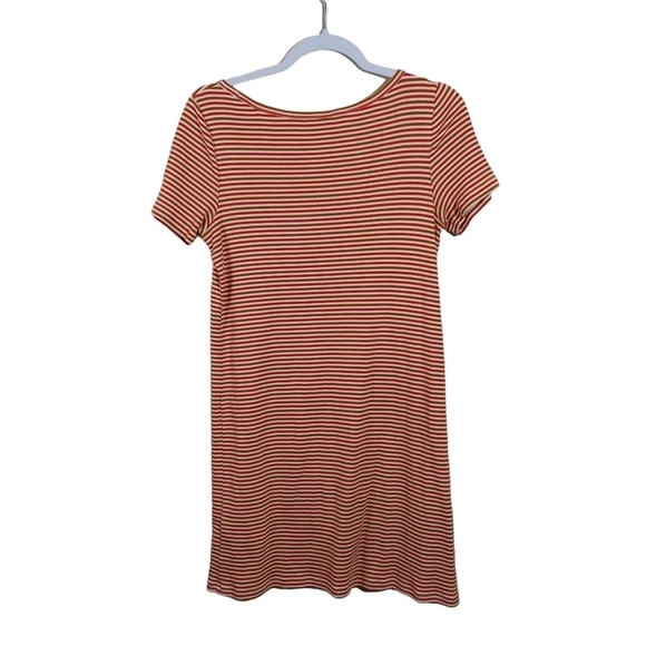 Madewell Ladies Short Sleeve Midi T-shirt Dress - Picture 4 of 5
